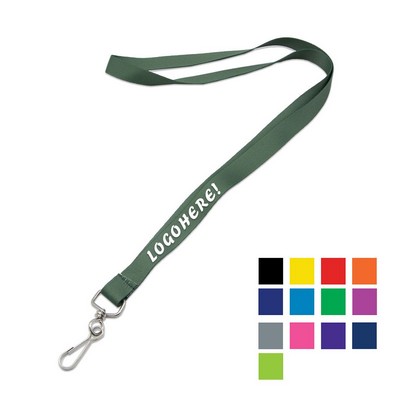 Trade Show Lanyard w/ Swivel J Hook