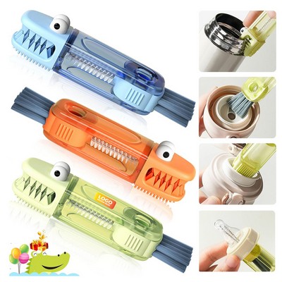 Multifunctional Silicone Bottle Cup Keyboard Cleaning Brush