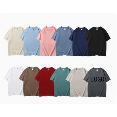 Combed Pure Cotton Shoulder T-Shirt