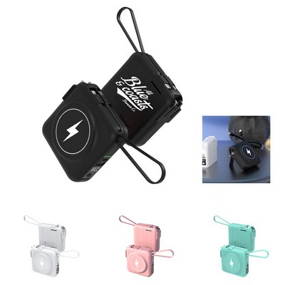 15000mAh Wireless Power Bank with AC Plug