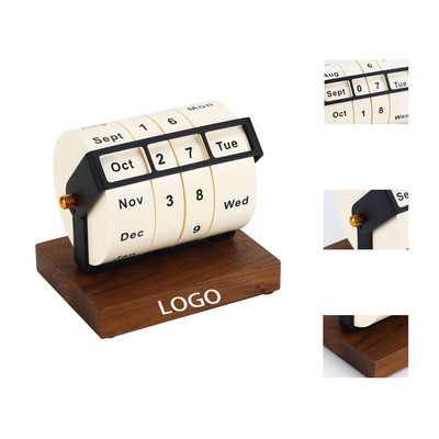 Wooden Perpetual Calendar