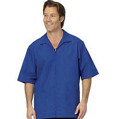 Fashion Seal - Environmental Services/Housekeeping - Unisex Zip Front Casual Shirt