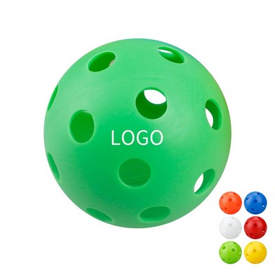 26-Hole Indoor Pickleball Practice Training Ball 72mm