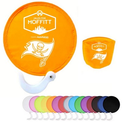 Foldable Twist Chill Mini Hand Fan w/ Pouch