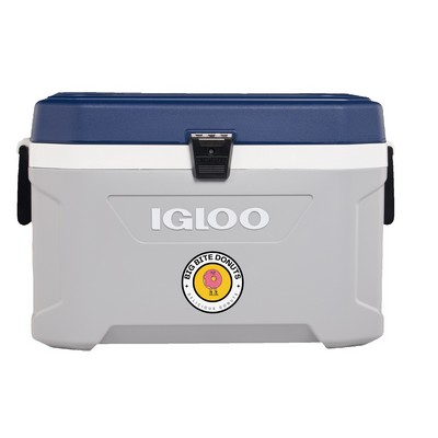 Igloo® Maxcold Latitude 54 Qt. Cooler (Carbonite/Aegean Sea)