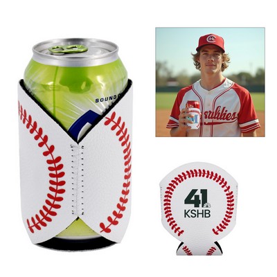 Baseball Can Bottle Cooler