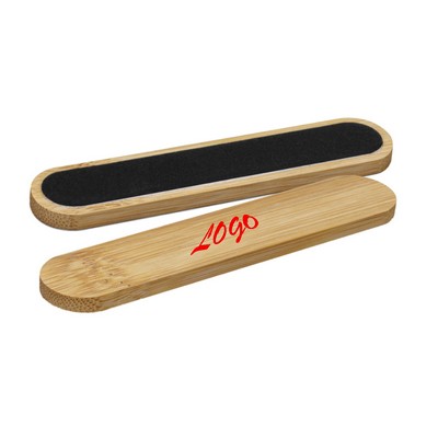 Custom Bamboo Nail File / Salon Emery Board