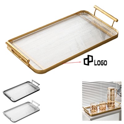 Decorative Rectangle Acrylic Tray