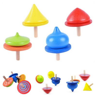 4-Piece Mini Wooden Spinner Pack