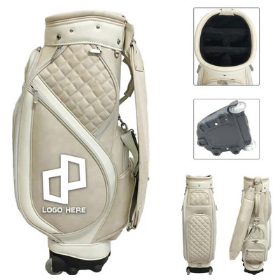 12.99X9.44X35.03" Polyester Golf Bag