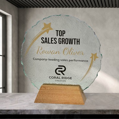 Rio Live Edge Circle 6-3/4"