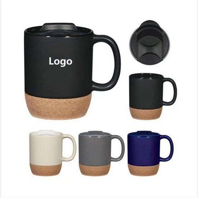 Ceramic Cork Base Coffee Mugs