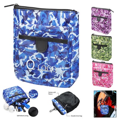 Polyester Golf Accessories Storage Pouch