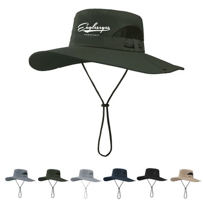 Water-Repellent Mesh Boonie Hat