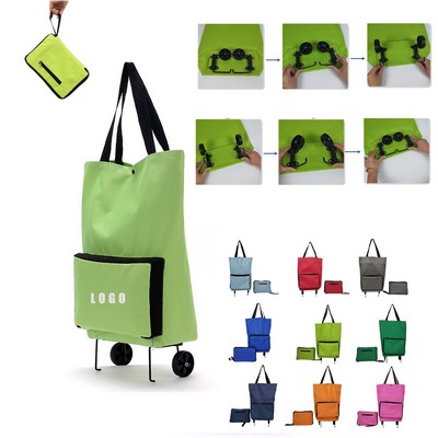 Foldable Rolling Duffel Bag with Wheels