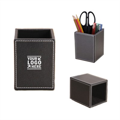 PU Leather Pencils Holder