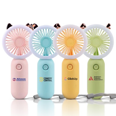 Portable Usb Mini Hand Fan With Adjustable Speed