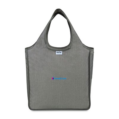 RuMe® Recycled Ripstop rPET Medium Tote - Heather Grey
