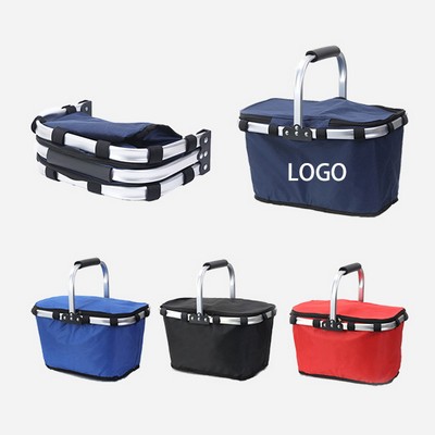 Folding Picnic Cooling Basket
