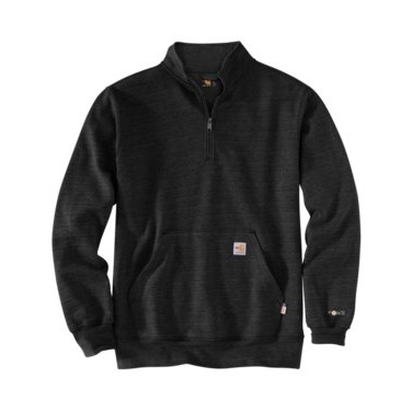 10.5 Oz. Carhartt® Flame Resistant Force Loose Fit Midweight Quarter-Zip Sweatshirt