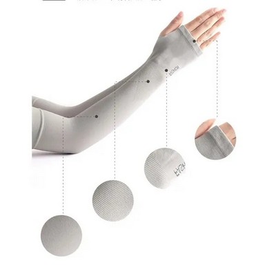Breathable Ice Silk UV Protection Arm Sleeves