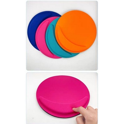 EVA Foam Round Wrist Rest Mouse Pad