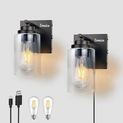 Battery Operated Wall Sconce