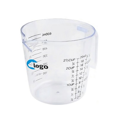 Measuring Cup with Angled Grip and Spout