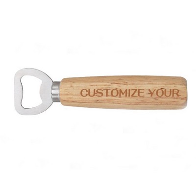Wood Bottle Opener