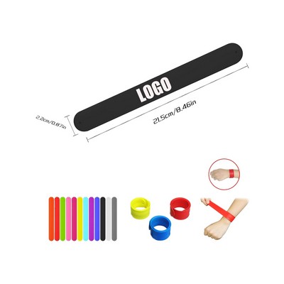 Silicone Snap Self-Rolling Bracelet