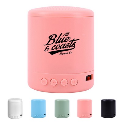 Wireless HIFI Bass Bluetooth Speaker with USB and Memory Card Port