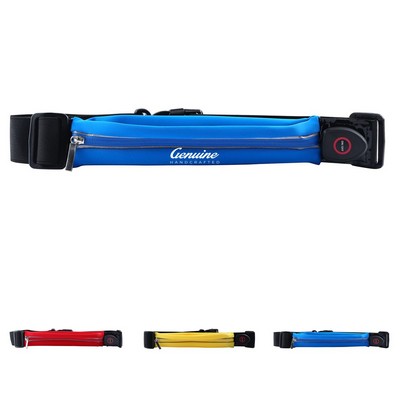 Reflective LED Running Fanny Pack