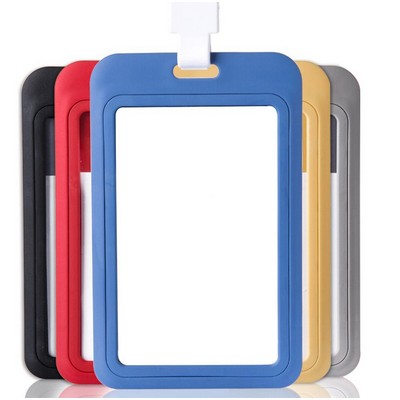 2.56" x 4.25" Hard Plastic Sliding Badge Holder
