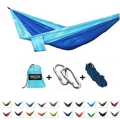 Compact Single & Double Camping Hammocks with Storage Bag