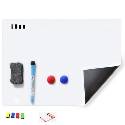 Magnetic Dry Erase Board With Marke