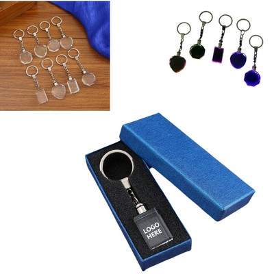LED Crystal Keychain
