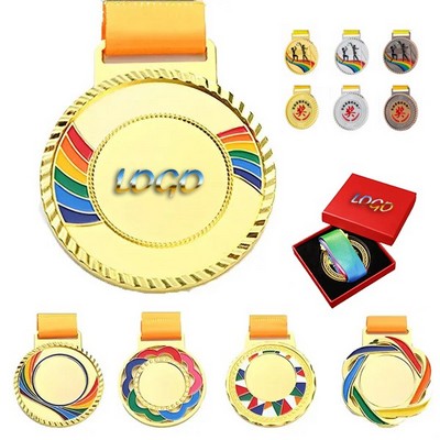 Award Medals With Ribbon