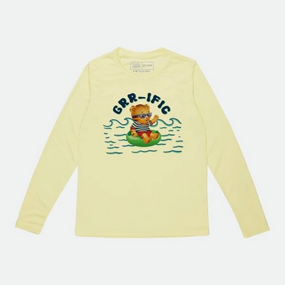 Toddler Solar long sleeve shirt with front and back sided sublimation prints