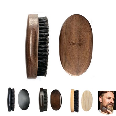 Wooden Beard Brush Hair Comb