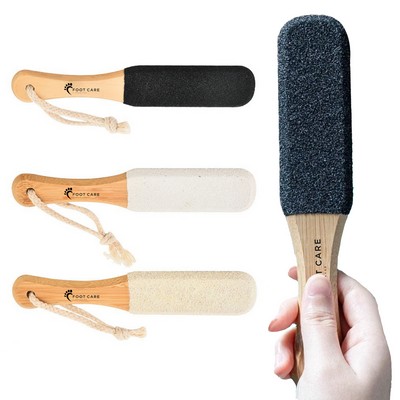 Callus Remover Foot Grinder with Beech Handle