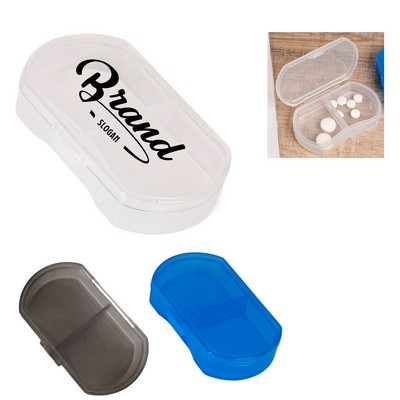 Dual Compartment Pill Box