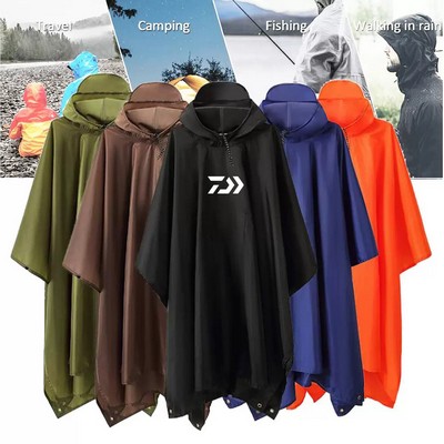 Rain Poncho With Hood