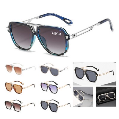 Modern Square-Frame Sunglasses for Men & Women