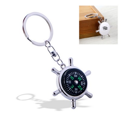 Compass Keychain