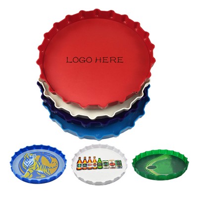 Plastic Round Serving Tray