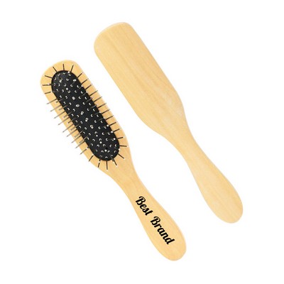 Wooden Steel Needle Air Cushion Massage Comb Hairbrush