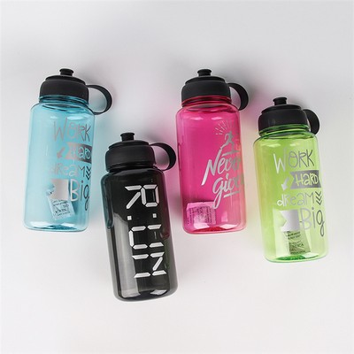 32oz Plastic Wide Mouth Water Bottle