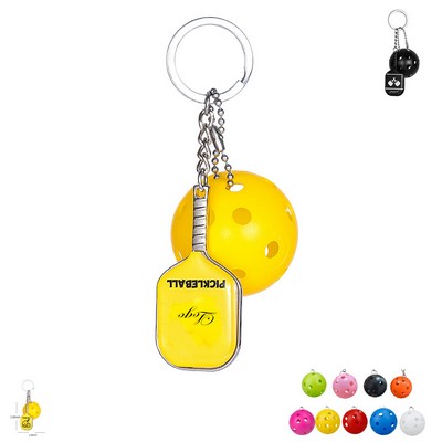 Pickleball Keychain