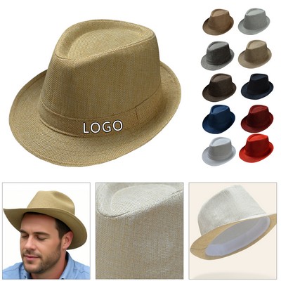 Summer Fedoras Boater Hat