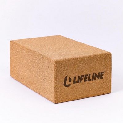 Lifeline Fitness - Cork Yoga Block